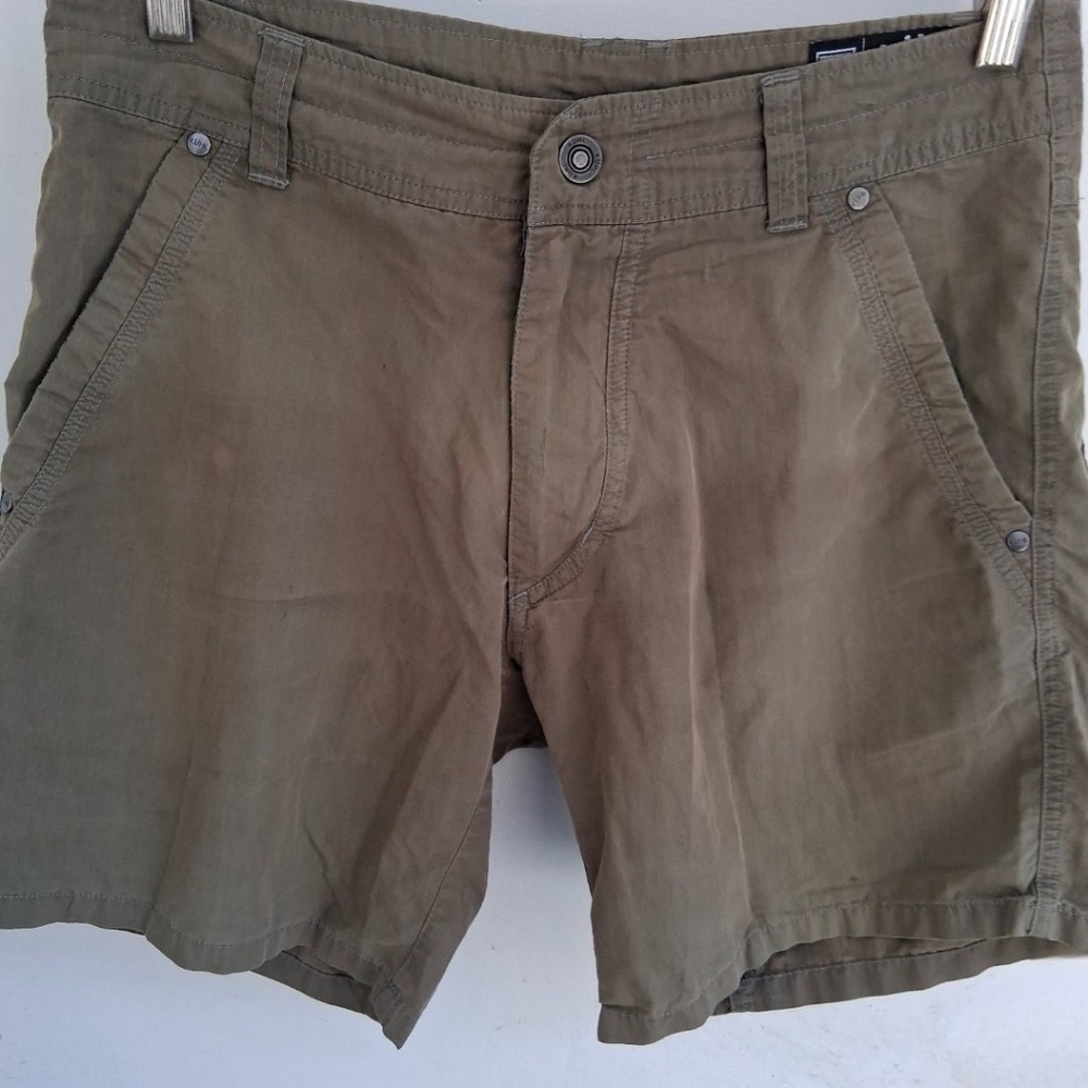 KUHL Born in the Mountains Brown Camping Hiking Shorts Mens Size 30 RN 108846